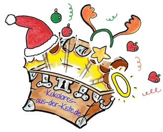 Fröhliche Weihnachten und einen Guten Rutsch wünscht #Kokolores-aus-der-Kiste!