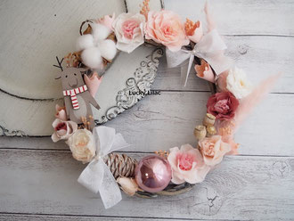 「Christmas Blooming Wreath」