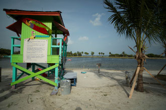 Strand auf der Mietwagenreise Florida