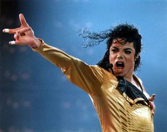 Michael in action