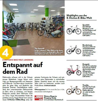 Schweizer Illustrierte e-Bikes