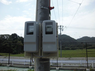 Power Meter - This will show the amount of transmission of power supply to the authorized power company.