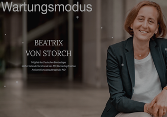Printscreen Website Beatrix von Storch