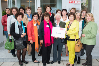 Die Frauen-Delegation aus dem Kremser Bezirk. Foto: zVg