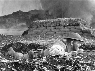 John Wayne filmed "Back to Bataan" on RKO's Encino Ranch which has long since gone.