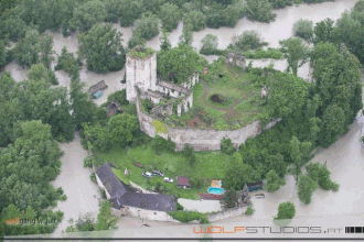 Hochwasser 5. Juni 2013, Quelle OÖN