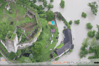 Hochwasser 5. Juni 2013, Quelle OÖN