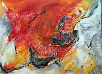 Gegensätze ziehen sich an, 60 x 80 cm