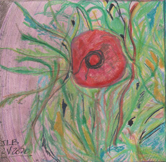 Technique mixte 17x17 cm