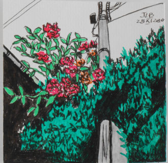 Technique mixte 15x15 cm