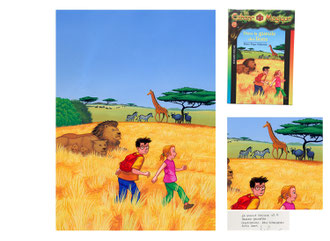 Episode 14 "Dans la gueule des lions" - format 17,5 x 24,3 cm - 400€
