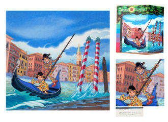 Episode 28 "Carnaval à Venise" - format 23,6 x 23 cm - 550€
