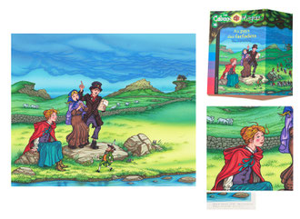 Episode 38 "Au pays des farfadets" - format 22,7 x 19 cm - 500€