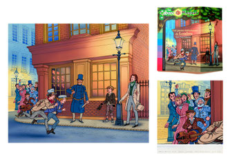 Episode 39 "Les petits ramoneurs de Londres" - format 28,5 x 24,3 cm - 600€