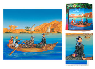 Episode 46 "Mission sur le Nil" - format 24,5 x 21,9 cm - Vendu