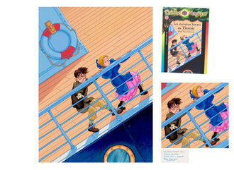 Episode 16 "Les dernières heures du Titanic" - format 13,7 x 19 cm  - 480€