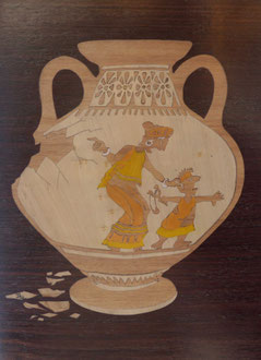 Mouvement d'humeur - marqueterie - Atelier Eclats de Bois - 38 isère