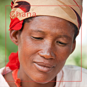 Ghana - Flechtwaren aus Korb 