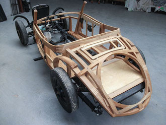 Hornig Oldtimer Stellmacher Holz Karosserie Piela