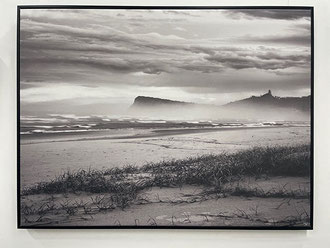 'Storm' 120 x 80cm Canvas with black floating frame SOLD