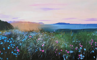 MEADOW OF HEAVEN 2, 50x80 cm, Acryl/Leinen