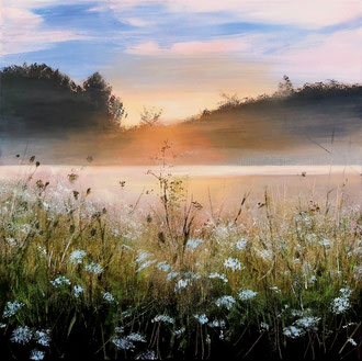 SPRING, 50x50 cm, Acryl/Leinen