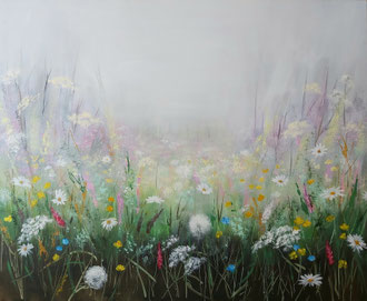 QUIET NATURE, 80x100 cm, Acryl/Leinen
