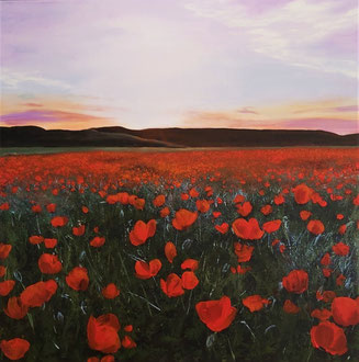 HOPE, 80x80 cm, Acryl/Leinen