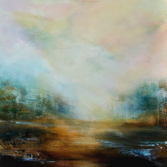 LASTING IMPRESSIONS, 50x50 cm, Acryl/Leinen