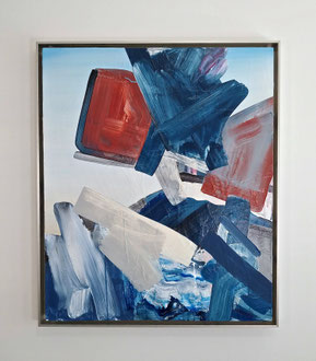 'Angel's Billabong', acrylic on panel. 29" x 25" (framed)