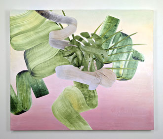 'Cocktail Hour', acrylic on panel. 36" x 43"