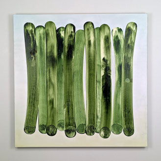 'Vine Painting 4', acrylic on canvas. 36" x 36"