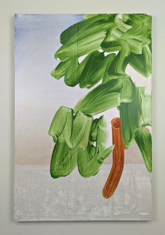 'Scotch Pine 2', acrylic on canvas. 36"x24" 