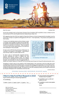 Letter / Remit Device - Direct Mail Design for Prostate Cancer Foundation