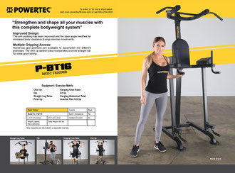 Product & Lifestyle Photography and Catalog Design for Powertec - 1 Inside Spread Shown Here
