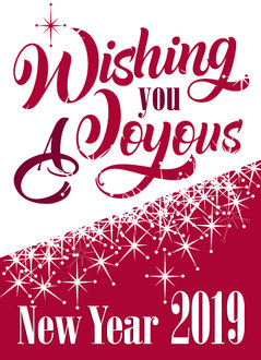 Custom Type Design for Holiday Card