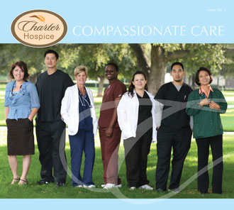 Logo & Brochure Design for Charter Hospice - Cover