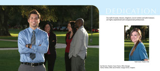 Logo & Brochure Design for Charter Hospice - Inside Spread