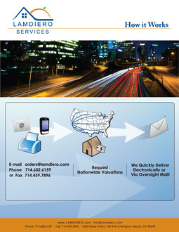 Info Flyer Design for Lamdiero Services