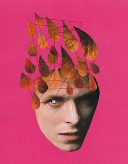 red hair.