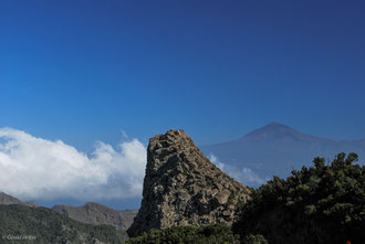 Paysage sur l'île de la Gomera Archipel des Canaries