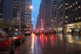 Rue de Manhattan à New York