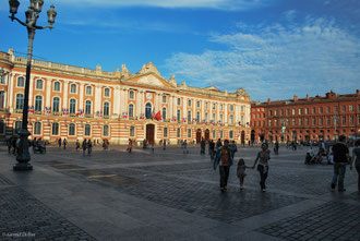 Toulouse, la ville rose c'est plutôt orange