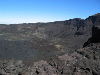 Cratère du Dolomieu, Piton de la Fournaise, Ile de la Réunion