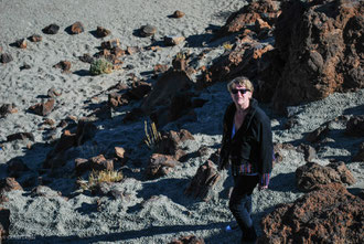 Jackotte au volcan Teide à Tenerife Archipel des Canaries