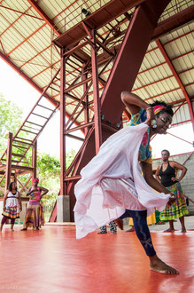 Guadeloupe, Port-Louis, Beauport, Stage Ka Bwa, Jacky Jalème