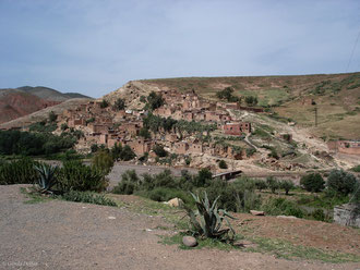 Plateau du Haut Atlas au Maroc