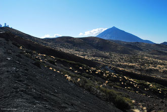 Paysage au volcan Teide à Tenerife Archipel des Canaries