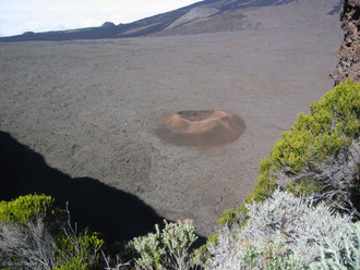 Bouche du Formica Léo de l'enclos du Piton de la Fournaise, Ile de la Réunion