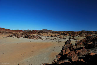 Paysage au volcan Teide à Tenerife Archipel des Canaries